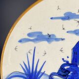 Antique polychrome plate from Talavera