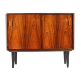 Meuble tv hi-fi vintage danois vintage en palissandre 60s 70s scandinave
