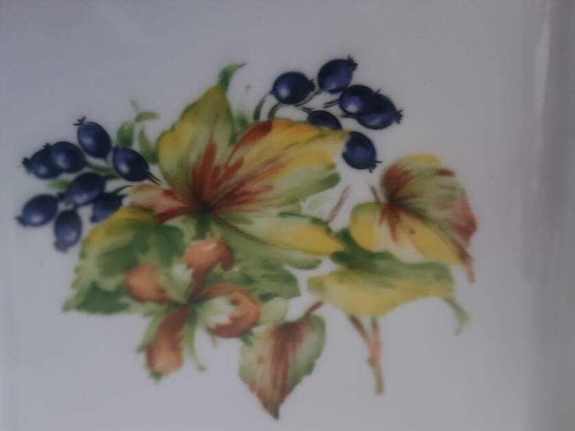 Porcelain ashtray "Jacques Coeur"