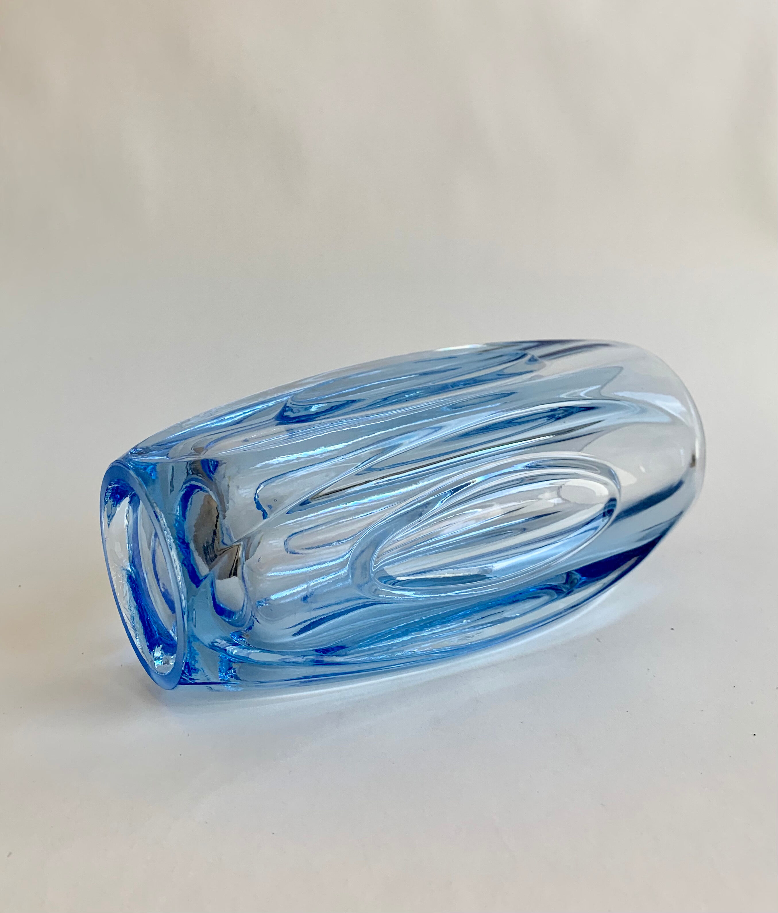 Vase by R. Schrötter for Sklo Union, Czechoslovakia, 1960s