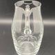 Fine chiseled glass carafe