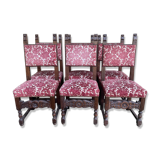 Suite of 6 Renaissance style chairs - High Period
