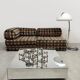 Vintage modular convertible sofa bed 'Flannel Tiles'