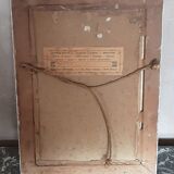 Tableau ancien sous verre - gravure - année 40/50