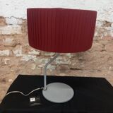 Lampe de table abat-jour en tissu courbé par Tronconi