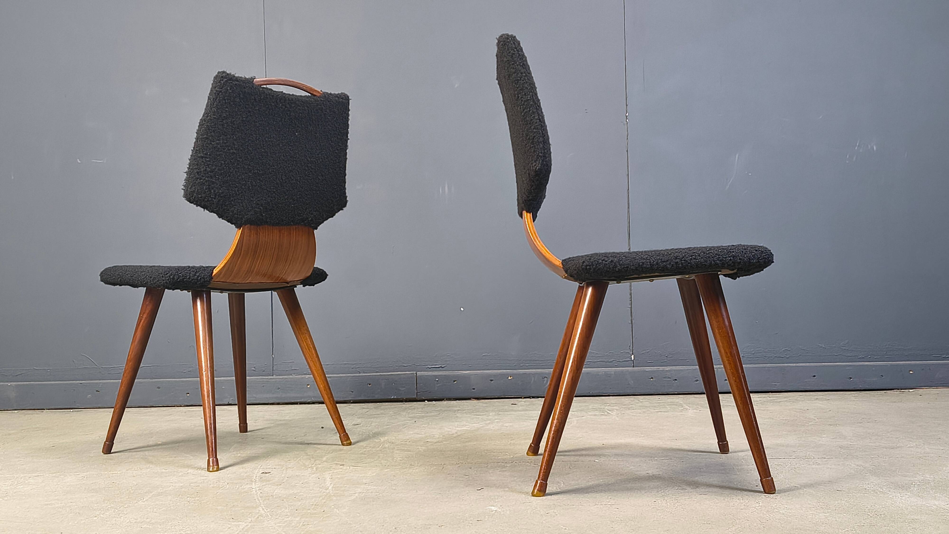 Mid-century Scandinavian dining chairs, 1960s