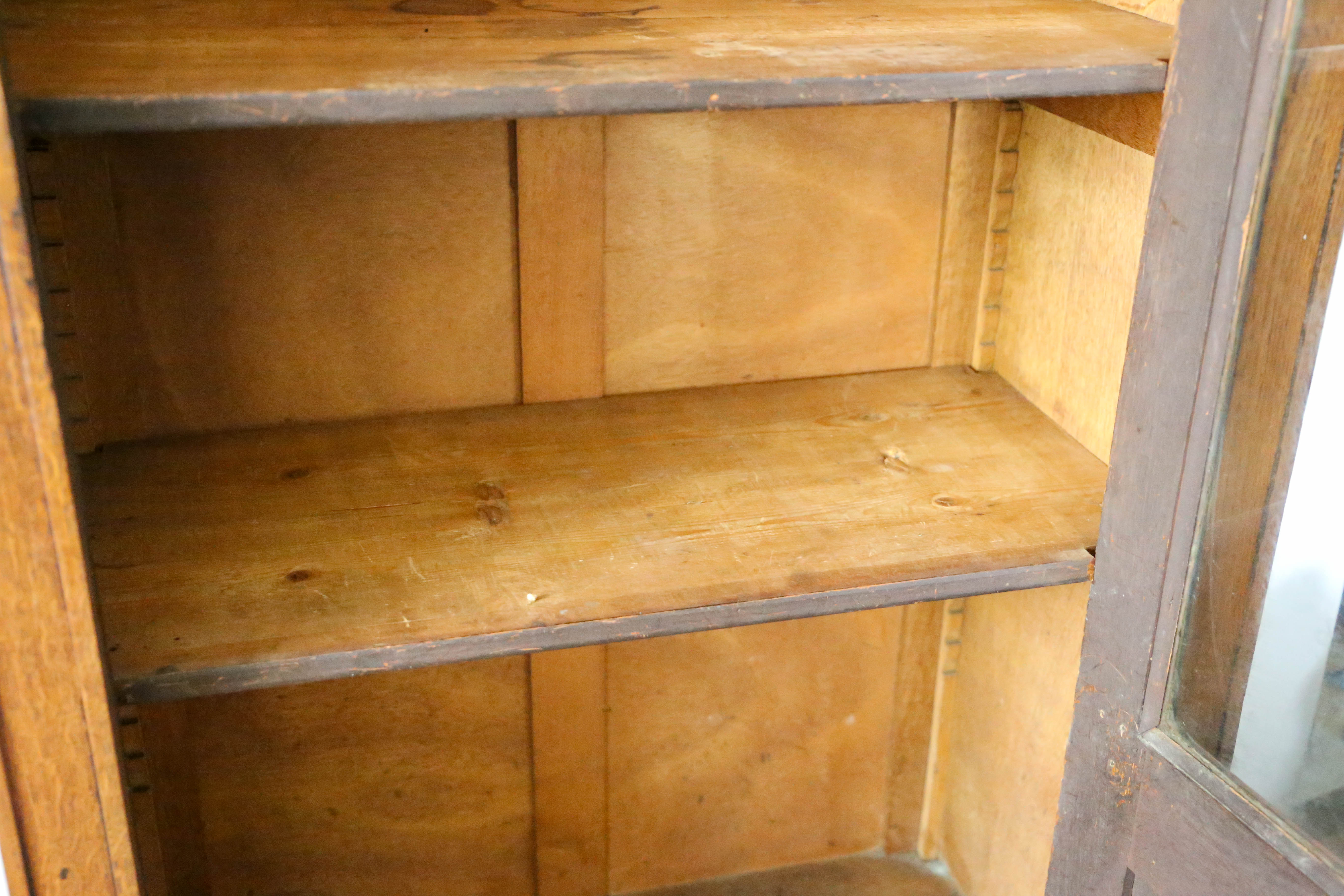 Glazed art deco cabinet