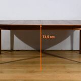 Scandinavian Style Teak Dining Table – 1970