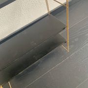 Etagère vintage 1960 String murale noir doré - 60 x 48 cm