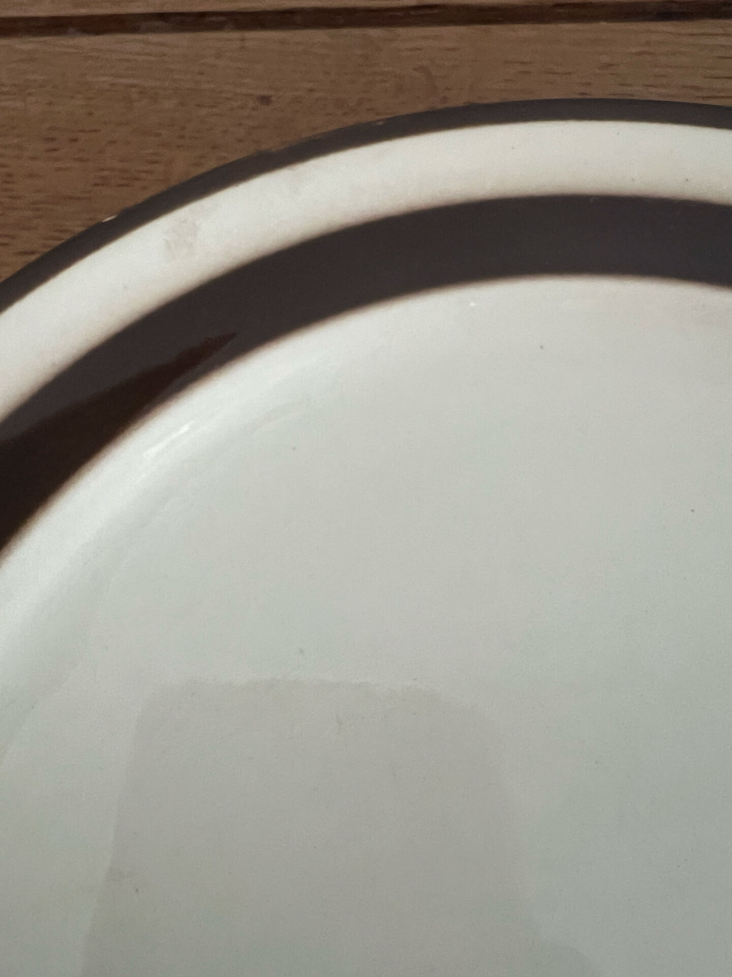 6 Italian dessert plates Pagmossin in ceramic