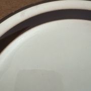6 Italian dessert plates Pagmossin in ceramic