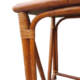 Rattan desk 70s