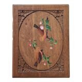 Old painting painting on wood