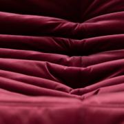 Togo 3- seater sofa in bordo velvet