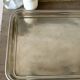 Silver-plated tray