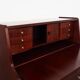 Mahogany secretary, Danish design, 1970s, manufacturer: PMJ Viby J