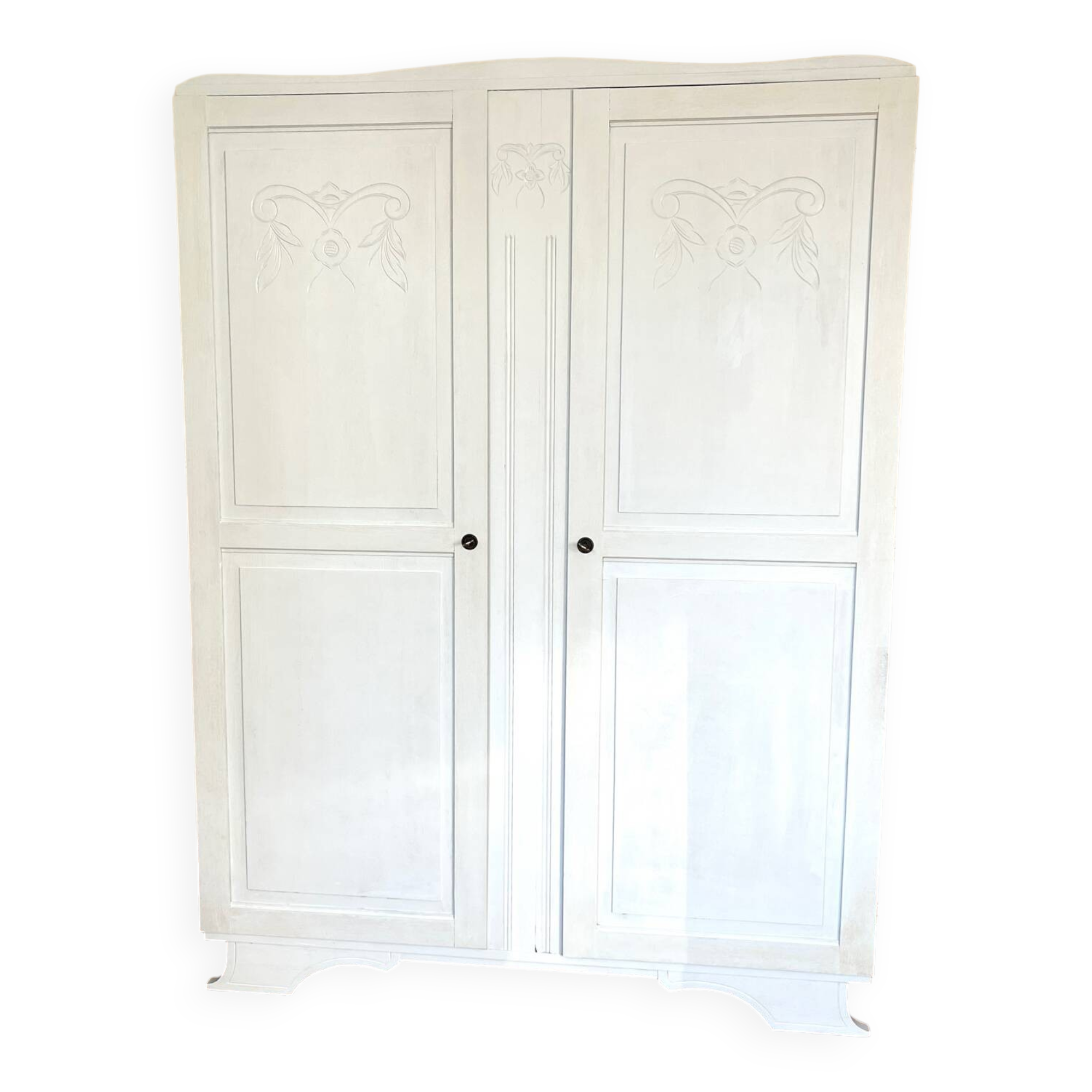 Fjord blue art deco wardrobe