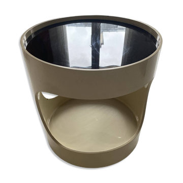 Opal, wheeled side table