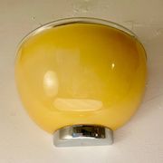 Pair of Murano glass wall lights by Vistosi for Artemide, Italy 1980.