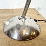Lampe de table de banquier vintage en émail vert, années 1950