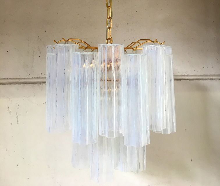 Lustre en verre de murano