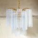 Lustre en verre de murano