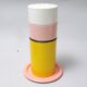 Yellow vase Gianfranco Frattini Progetti 1970s
