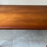 Vintage teak scandinavian signed table