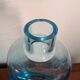 Smoky blue glass liqueur set from the 70s.
