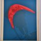 Lithograph "Lenin's Cap" by Ivan Messac, signed, 75 cm x 56 cm