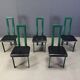Italian Model Regia Dining Chairs by Antonello Mosca for Ycami, 1980s, Set