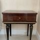 Set of 2 vintage bedside tables in varnished rosewood