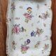 Late 19th century floral porcelain tray