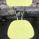 Yellow formica chairs