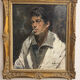 Portrait painting of Armand Massonet 1964