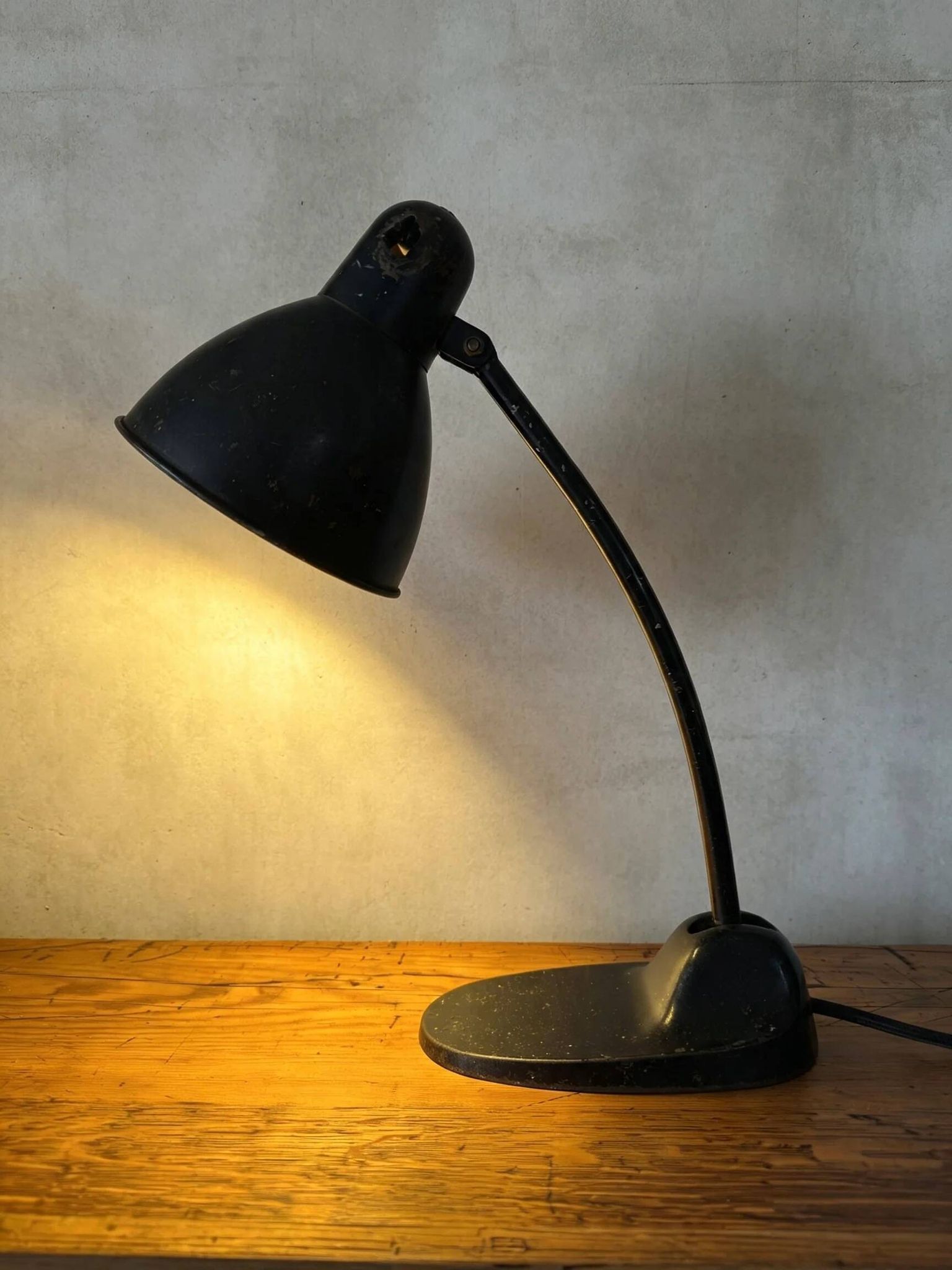 Siemens schuckertwerke l299 1930s bauhaus desk lamp