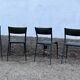Série de 6 chaises’s d’école industrielle empilable