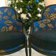 2 fully restored antique bergère armchairs