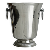 Lightweight silver stainless steel champagne bucket