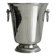 Lightweight silver stainless steel champagne bucket