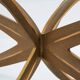 Large bronze coffee table by Michel Mangematin circa 1962