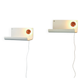 Pair of illuminating bedside tables, Pierre Guariche circa 1968