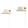 Pair of illuminating bedside tables, Pierre Guariche circa 1968