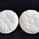 2 Limoges porcelain oyster plates