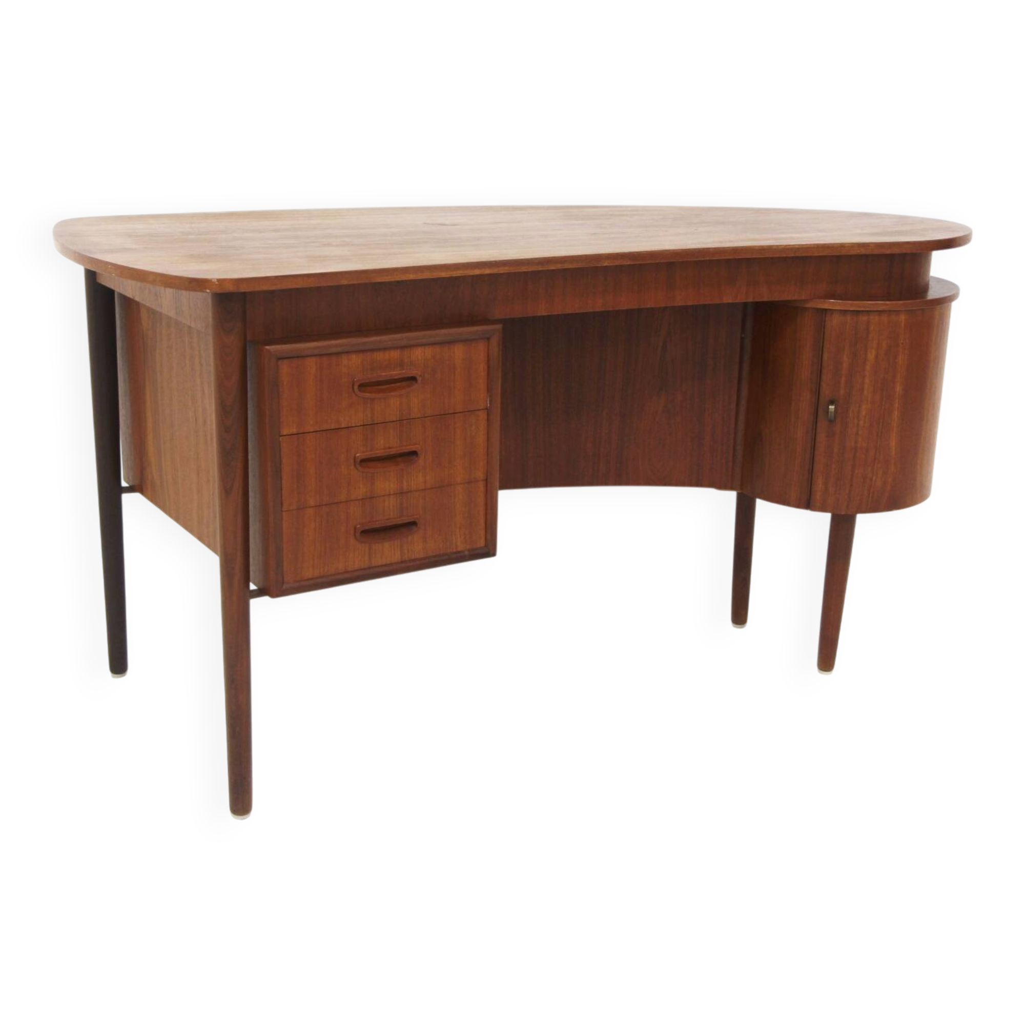 Scandinavian teak desk, Sweden, 1960