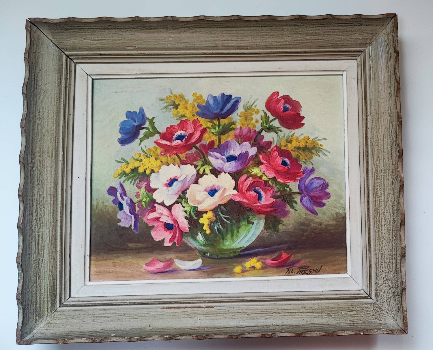 Oil painting by Florence Presson