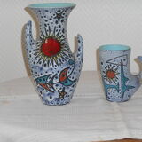 Vallauris vases