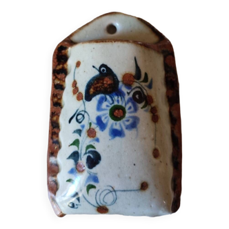 Small ceramic wall vase
