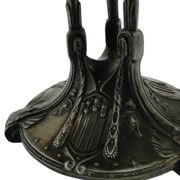 Art Nouveau centerpiece, glass, Quist, Germany, early 20th c.