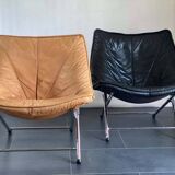 Pair of Molinari Easy Chairs by Teun van Zanten